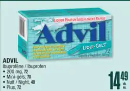 Jean Coutu ADVIL Ibuprofen offer