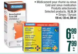 Jean Coutu PERSONNELLE Cold and sinus medication offer