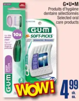 Jean Coutu G.U.M Selected oral care products offer