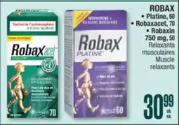Jean Coutu ROBAX Muscle relaxants offer