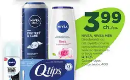 Proxim NIVEA, NIVEA MEN, Q-TIPS offer