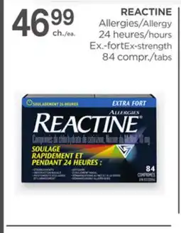 Proxim REACTINE Allergy offer