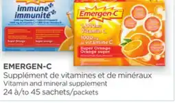 Proxim EMERGEN-C Vitamin and mineral supplement offer