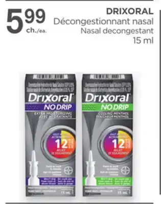 Proxim DRIXORAL Nasal decongestant offer