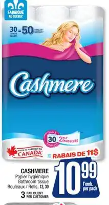 Jean Coutu CASHMERE Bathroom tissue offer