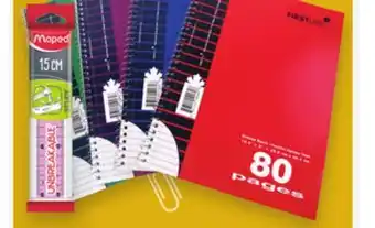 Proxim MAPED Rule 6 in, FIRSTLINE Spiral notebook offer