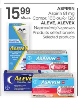 Proxim ASPIRIN, ALEVE, ALEVEX offer