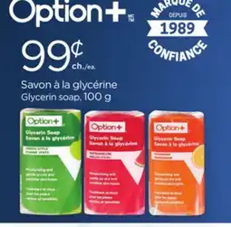 Proxim Option + Glycerin soap offer