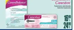 Jean Coutu Canes Balance, Canesten Selected treatments offer