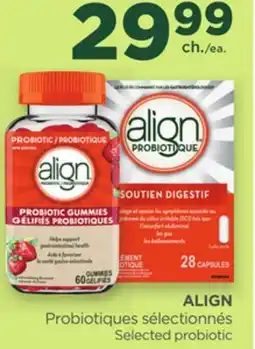 Proxim ALIGN Selected probiotic offer
