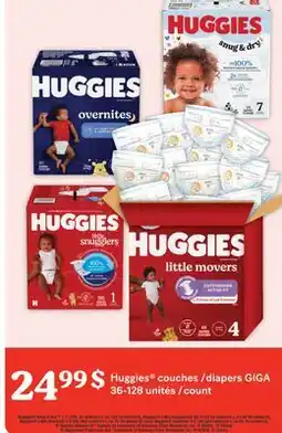 Jean Coutu Huggies diapers offer