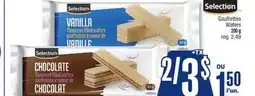 Jean Coutu SELECTION Wafers offer