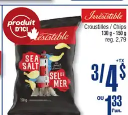 Jean Coutu Irresistible Chips offer