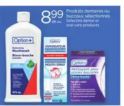 Proxim Option Selected dental or oral care products offer