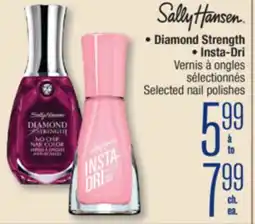 Jean Coutu SALLY HANSEN Selected nail polishes offer
