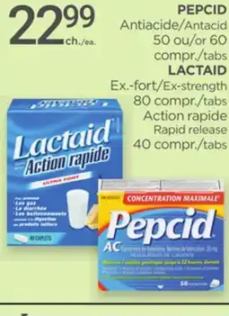 Proxim PEPCID, LACTAID offer