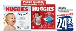 Jean Coutu HUGGIES Selected diapers offer