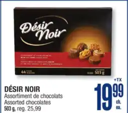 Jean Coutu DÉSIR NOIR Assorted chocolates offer