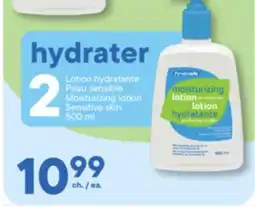 Jean Coutu PERSONNELLE Moisturizing lotion Sensitive skin offer