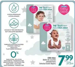Jean Coutu Personnelle Selected boxed diapers offer