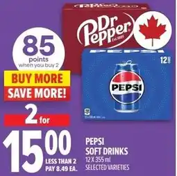 Metro Pepsi soft drinks offer