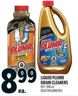 Metro Liquid plumr drain cleaners offer
