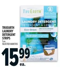 Metro Truearth laundry detergent strips offer