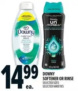 Metro Downy softener or rinse offer