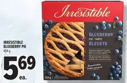 Metro Irresistible blueberry pie offer