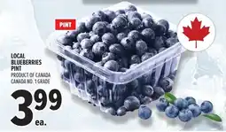 Metro Local blueberries pint offer