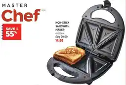 Canadian Tire Master chef non-stick sandwich maker offer