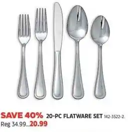 Canadian Tire Flatware set offer