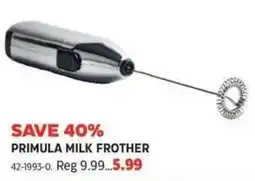 Canadian Tire Primula milk frother offer