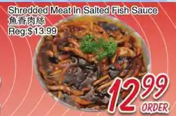 Foody Mart Shredded Meat In Salted Fish Sauce offer