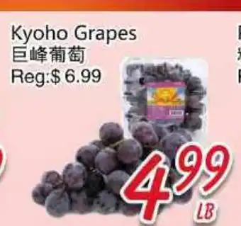 Foody Mart Kyoho Grapes offer