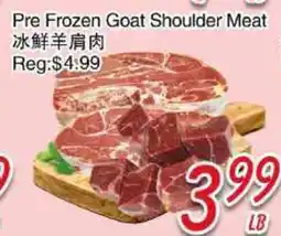 Foody Mart Pre Frozen Goat Shoulder Meat offer