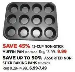 Canadian Tire Non-stick muffin pan offer
