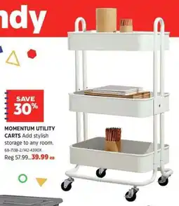 Canadian Tire Momentum utility carts offer