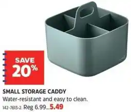 Canadian Tire Small storage caddy offer