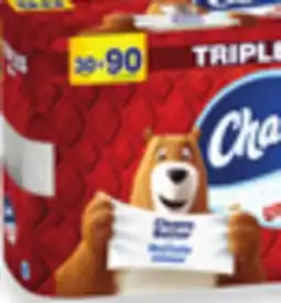 Walmart Charmin bathroom tissue 30 triple rolls offer