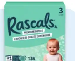 Walmart Rascals super econo premium training pants or diapers offer