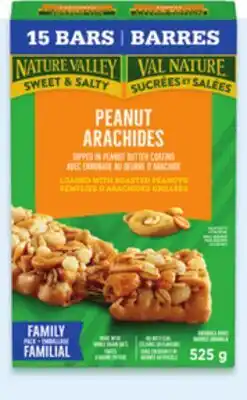 Walmart Nature Valley Bars or Gushers Fruit Flavoured Snacks Family Pack offer