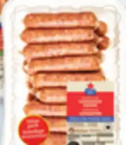 Walmart Maple Leaf fresh breakfast or dinner sausages value pack offer
