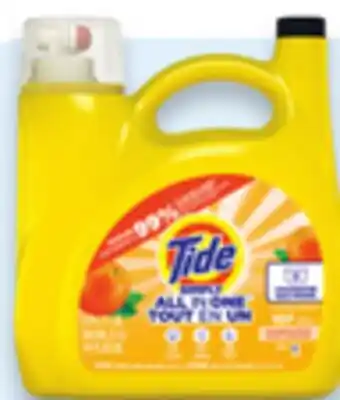 Walmart Tide Simply laundry detergent offer