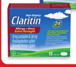 Walmart Claritin 30s +10s or extra strength 15s offer