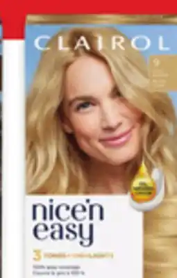 Walmart Clairol Nice'n Easy permanent hair colour offer