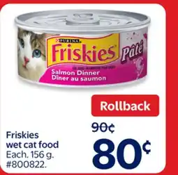 Walmart Friskies wet cat food offer