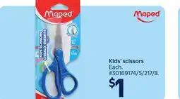 Walmart Kids' scissors offer