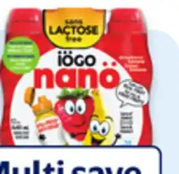 Walmart iögo nanö drinkable yogurt offer