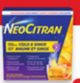 Walmart NeoCitran extra strength cold & sinus night offer